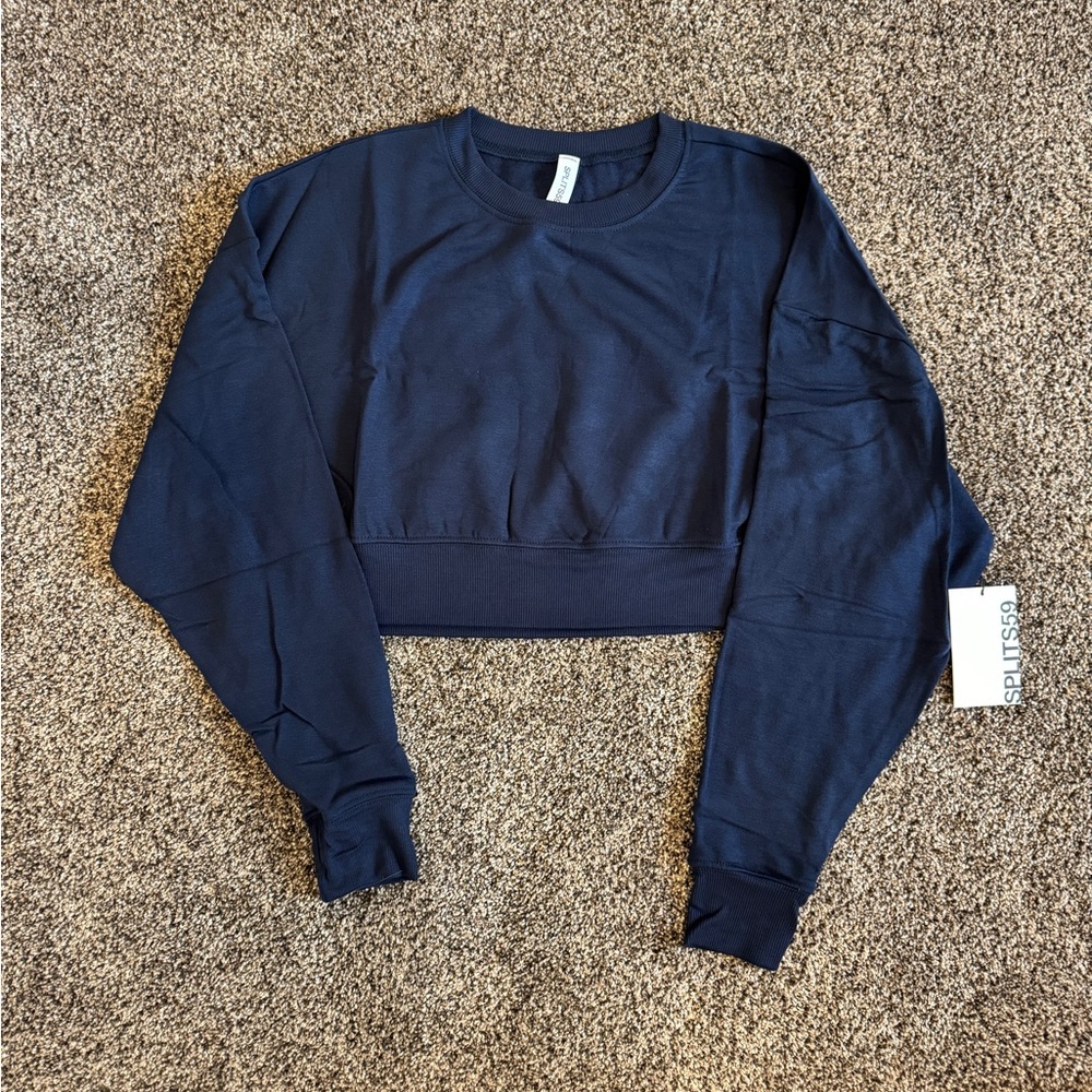 Splits59 Navy Sonja Fleece Sweatshirt